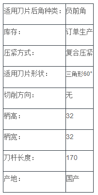 負(fù)前角外圓車刀